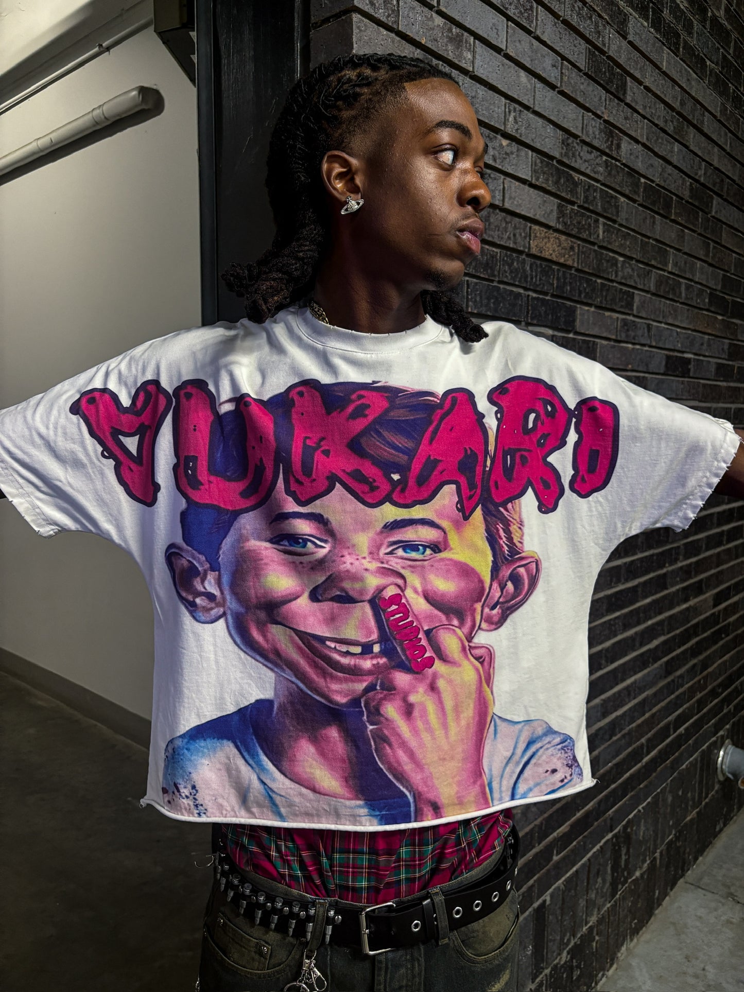 YUKARI BOY TEE-PINK