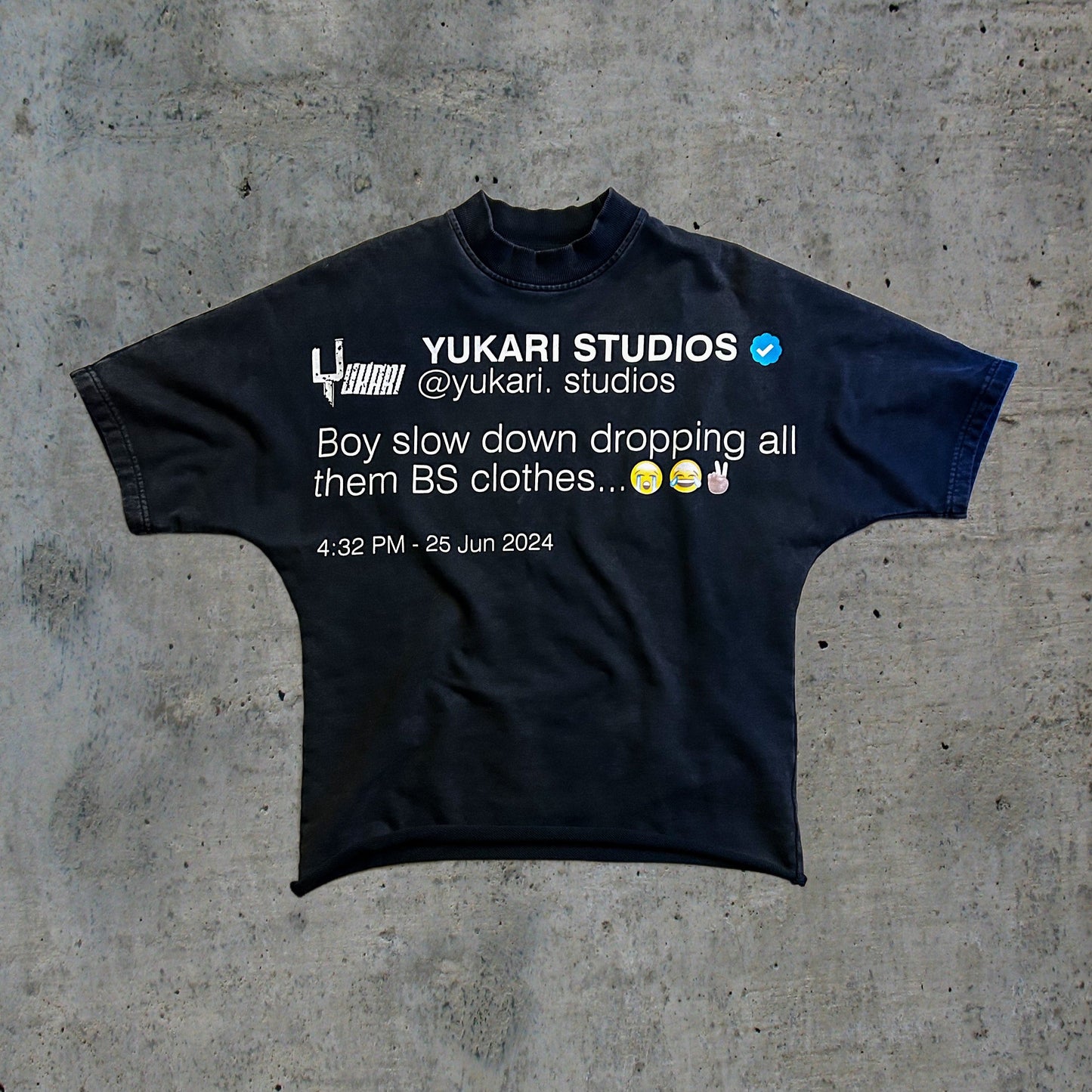 YUKARI TWITTER THUG TEE
