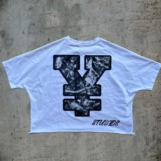 YUKARI BOY TEE-BLACK & WHITE