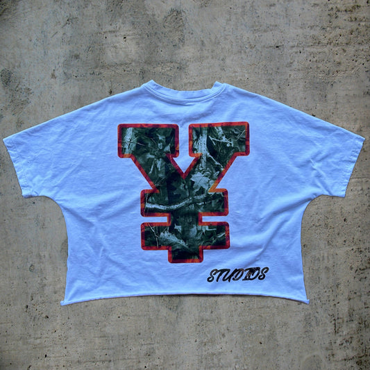 YUKARI BOY TEE-GREEN & ORANGE