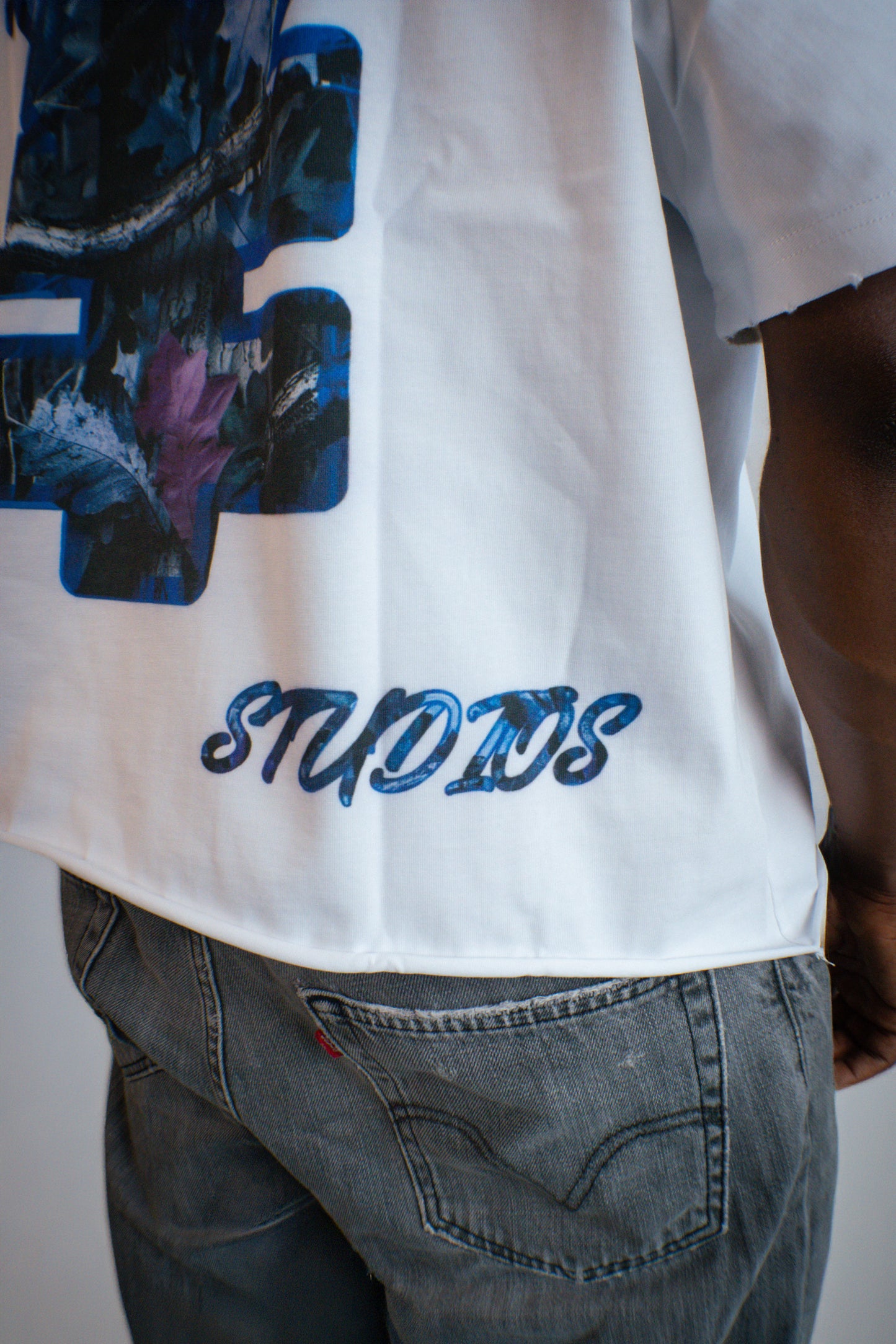 YUKARI BOY TEE-BLUE