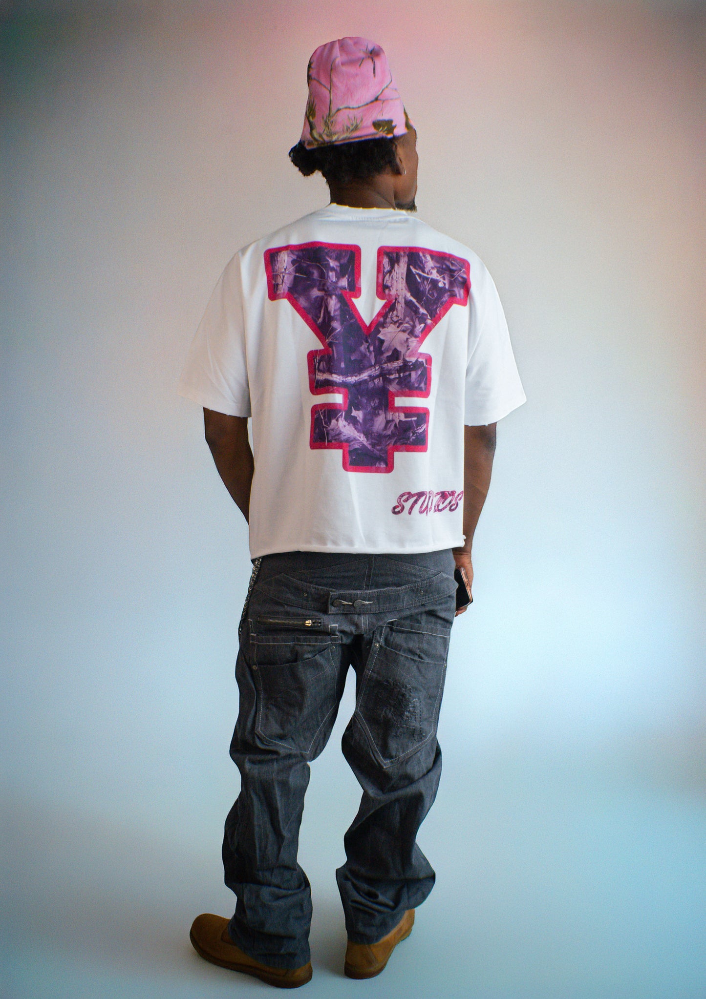 YUKARI BOY TEE-PINK