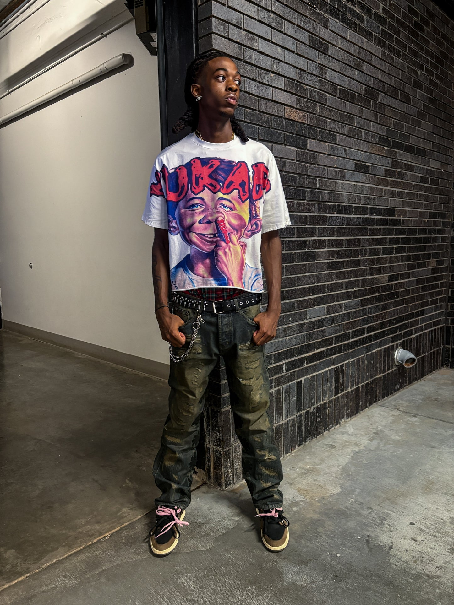 YUKARI BOY TEE-PINK